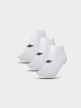  4F Męskie skarpetki treningowe (3pack) 4F 4FWMM00UFSOM203  białe Biały