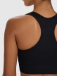 mini: Damski biustonosz treningowy 4F 4FWMM00USBAF214 - czarny (4)