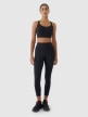 mini: Damski biustonosz treningowy 4F 4FWMM00USBAF216 - czarny (5)