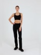 mini: Damski biustonosz treningowy 4F 4FWMM00USBAF216 - czarny (2)
