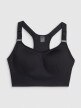 mini: Damski biustonosz treningowy 4F 4FWMM00USBAF216 - czarny (9)