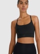 mini: Damski biustonosz treningowy 4F 4FWMM00USBAF217 - czarny (4)