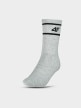 mini: Skarpetki casual uniseks (3-pack) 4F 4FWMM00USOCU377 - szare (3)