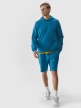mini: Męska bluza nierozpinana z kapturem 4F 4FWSS24TSWSM0948 - niebieska (3)