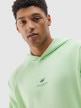 mini: Męska bluza nierozpinana z kapturem 4F 4FWSS24TSWSM1010 - zielona (2)