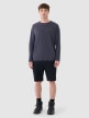 mini: Męski longsleeve trekkingowy 4F 4FWSS25TFLOM330 - granatowy (6)