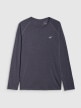 mini: Męski longsleeve trekkingowy 4F 4FWSS25TFLOM330 - granatowy (7)