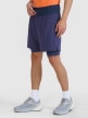 mini: Męskie spodenki do biegania 4F 4FWSS25TFSHM0880 - granatowe (2)