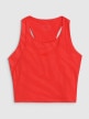 mini: Damski top treningowy 4F 4FWSS25TFSLF413 - czerwony (8)