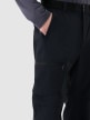 mini: Męskie spodnie trekkingowe 4F 4FWSS25TFTRM0792 - czarne (4)
