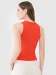 mini: Damski top basic 4F 4FWSS25TSLEF119 - czerwony (2)