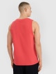 mini: Męski top z nadrukiem 4F 4FWSS25TSLEM123 - czerwony (4)