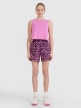 mini: Damskie spodenki plażowe 4F 4FWSS25UBDSF136 - multikolor (6)