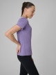 mini: Damska koszulka treningowa 4F 4FWSS26TFTSF1846 - fioletowa (3)
