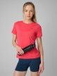  4F Damska koszulka treningowa 4F 4FWSS26TFTSF1846  różowa Różowy