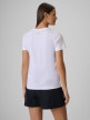 mini: Damski t-shirt z nadrukiem 4F 4FWSS26TTSHF2718 - biały (4)
