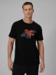 Obrazek dla: 4F Męski tshirt z nadrukiem 4F 4FWSS26TTSHM2667  czarny Czarny