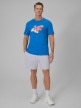 mini: Męski t-shirt z nadrukiem 4F 4FWSS26TTSHM2667 - niebieski (2)