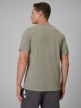 mini: Męski t-shirt z nadrukiem 4F 4FWSS26TTSHM2667 - khaki (4)