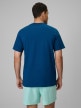 mini: Męski t-shirt z nadrukiem 4F 4FWSS26TTSHM2783 - granatowy (4)