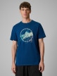 mini: Męski t-shirt z nadrukiem 4F 4FWSS26TTSHM2822 - granatowy (1)