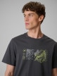 mini: Męski t-shirt z nadrukiem 4F 4FWSS26TTSHM2823 - szary (3)