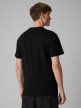 mini: Męski t-shirt z nadrukiem 4F 4FWSS26TTSHM2824 - czarny (4)