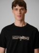 mini: Męski t-shirt z nadrukiem 4F 4FWSS26TTSHM2824 - czarny (3)