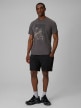 mini: Męski t-shirt z nadrukiem 4F 4FWSS26TTSHM2825 - szary (2)