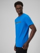 mini: Męski t-shirt z nadrukiem 4F 4FWSS26TTSHM3033 - niebieski (3)