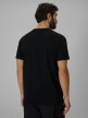 mini: Męski t-shirt z nadrukiem 4F 4FWSS26TTSHM3328 - czarny (4)