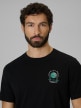mini: Męski t-shirt z nadrukiem 4F 4FWSS26TTSHM3329 - czarny (3)