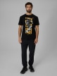 mini: Męski t-shirt z nadrukiem 4F 4FWSS26TTSHM3330 - czarny (2)
