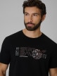 mini: Męski t-shirt z nadrukiem 4F 4FWSS26TTSHM3331 - czarny (3)