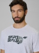 mini: Męski t-shirt z nadrukiem 4F 4FWSS26TTSHM3331 - szary (3)