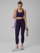 mini: Damski biustonosz treningowy 4F 4FWSS26USBAF222 - fioletowy (2)
