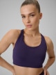 mini: Damski biustonosz treningowy 4F 4FWSS26USBAF222 - fioletowy (4)