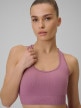 mini: Damski biustonosz treningowy 4F 4FWSS26USBAF242 - różowy (4)