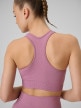 mini: Damski biustonosz treningowy 4F 4FWSS26USBAF242 - różowy (7)