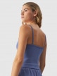 mini: Damski crop-top 4F 4FWAW24TSLEF107 - niebieski (4)