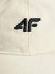 mini: Czapka z daszkiem uniseks 4F 4FRSS26ACABU589 - biała (3)