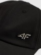 mini: Czapka z daszkiem uniseks 4F 4FRSS26ACABU590 - czarna (3)