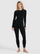 mini: Damska bielizna termoaktywna (dół) 4F 4FWAW25USEAF202 - czarna (1)