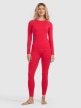 mini: Damska bielizna termoaktywna (dół) 4F 4FWAW25USEAF204 - różowa (1)