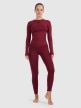 mini: Damska bielizna termoaktywna (dół) 4F 4FWAW25USEAF221 - czerwona (5)