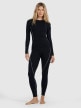 mini: Damska bielizna termoaktywna (góra) 4F 4FWAW25USEAF203 - czarna (2)