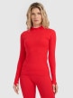  4F Damska bielizna termoaktywna (góra) 4F 4FWAW25USEAF205  czerwona Czerwony