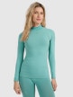 mini: Damska bielizna termoaktywna (góra) 4F 4FWAW25USEAF216 - zielona (1)