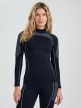 mini: Damska bielizna termoaktywna (góra) 4F 4FWAW25USEAF218 - czarna (1)
