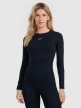mini: Damska bielizna termoaktywna (góra) 4F 4FWAW25USEAF220 - czarna (1)